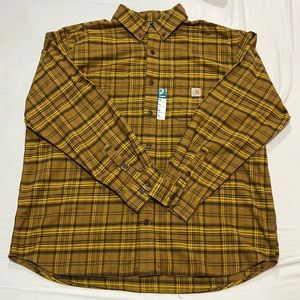 Carhartt Rugged Flex Relaxed Fit Flannel Long Sleeve Shirt